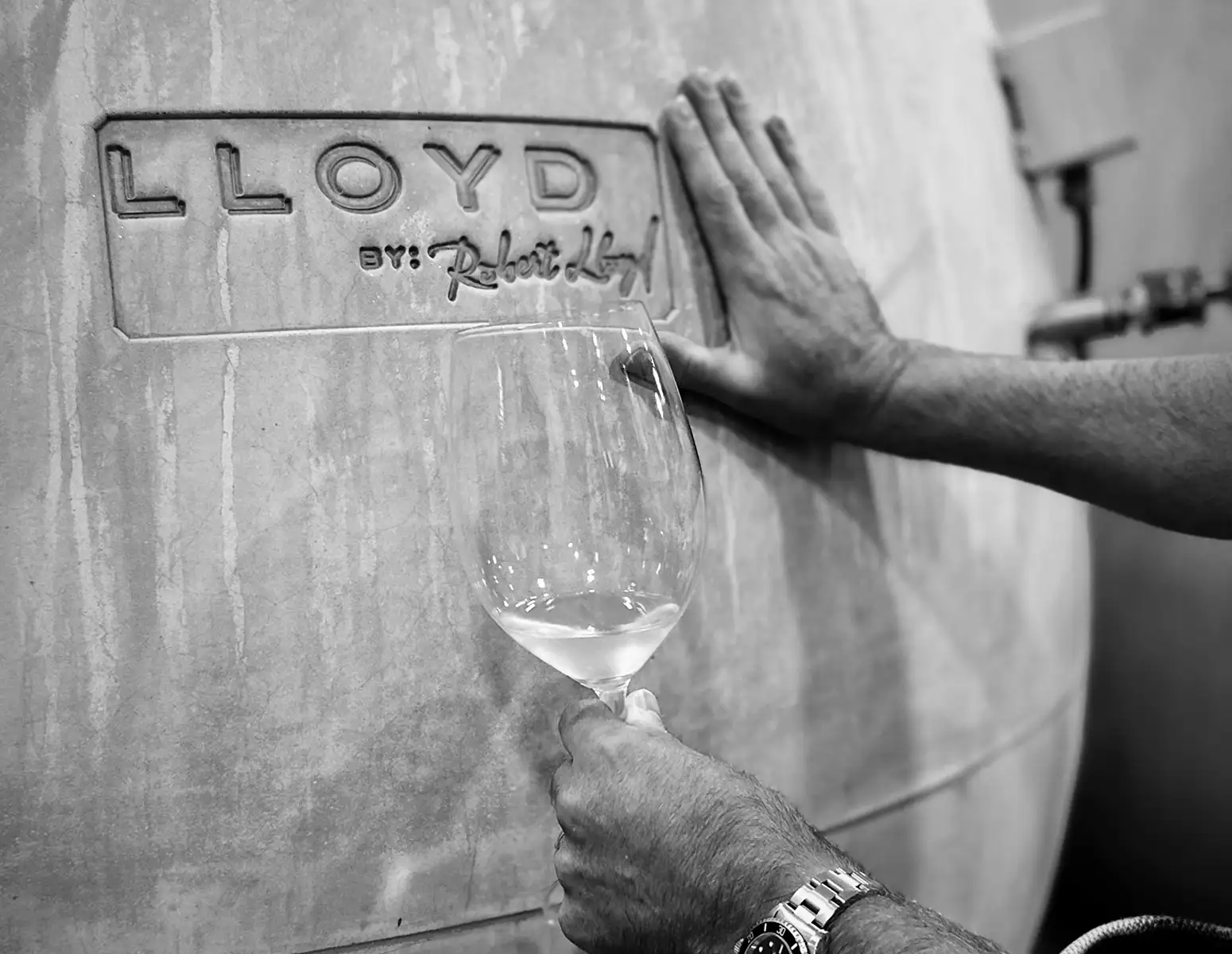 Robert Loyd winemaking